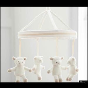 Pottery barn lamb mobile. Never used